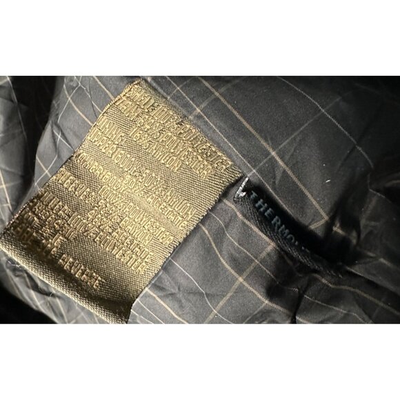 Rainforest Mens XL Black Field Jacket Thermolite Insulated Utility Corduroy neck - Picture 9 of 9